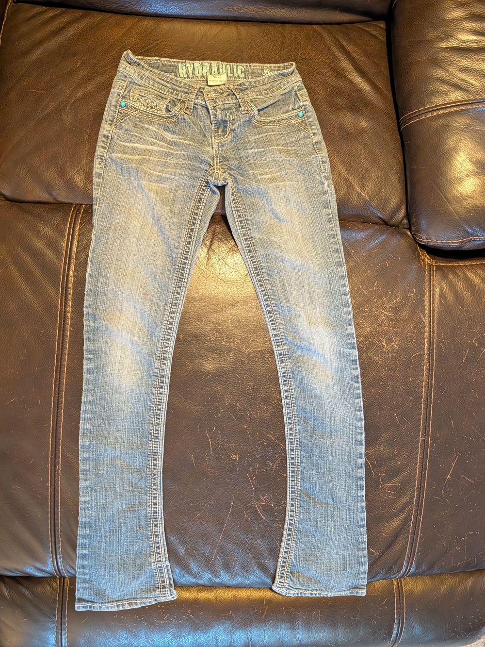 Hydraulic Women's Light Blue Boot Cut Stretch Jeans